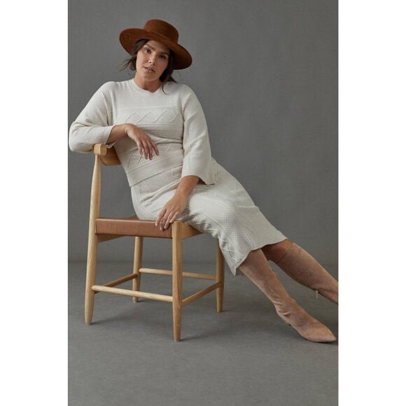 Anthropologie Current Air Hayden Sweater Midi Dress - Picture 5 of 16